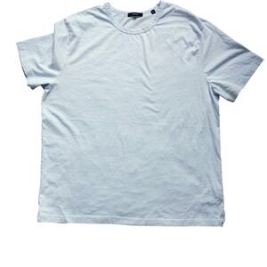 NWOT Vince Mens T Shirt Size XXL Light Blue Crew Neck Casual Basic